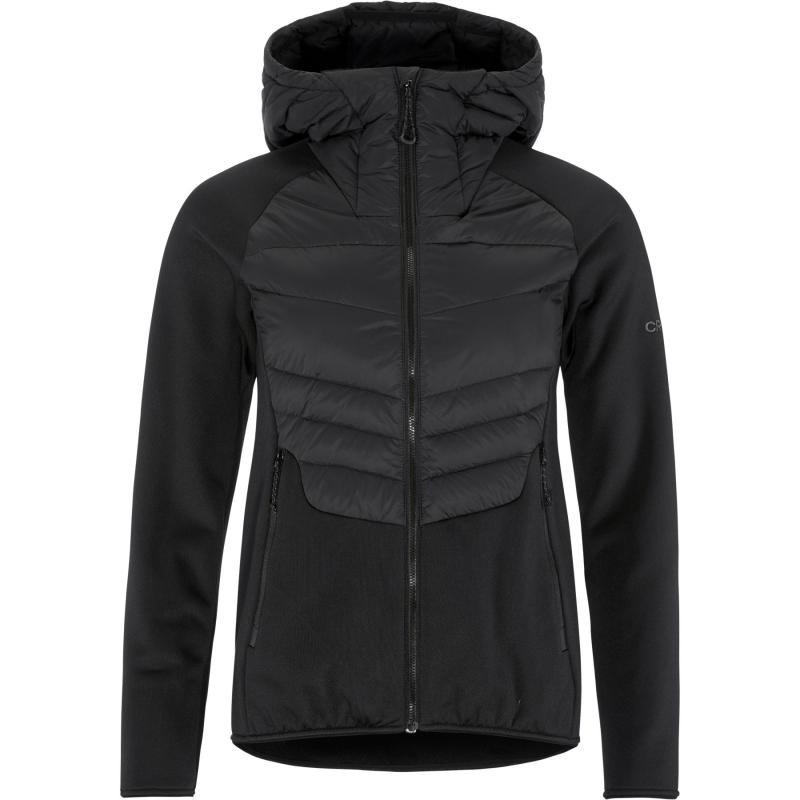 Craft Adv Explore Dunjakke til Dame - Sort Plus Size