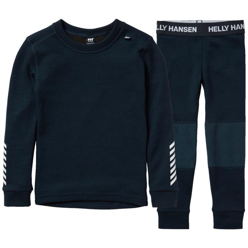 Helly Hansen Lifa Merino Sæt til Børn - Navy