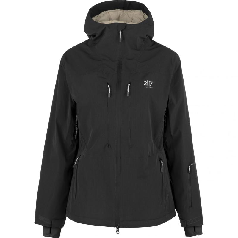 2117 of Sweden Nausta Skijakke til Dame - Sort Plus Size
