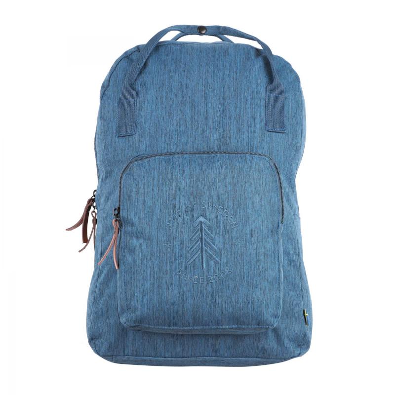 2117   Sweden Stevik Melange  20l  Rygsæk  Navy i Store Plus Size Størrelser