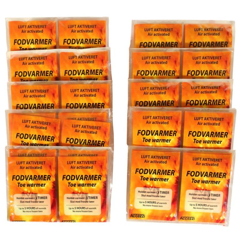 Accezzi Fodvarmer - Perfekt til Kolde Dage!