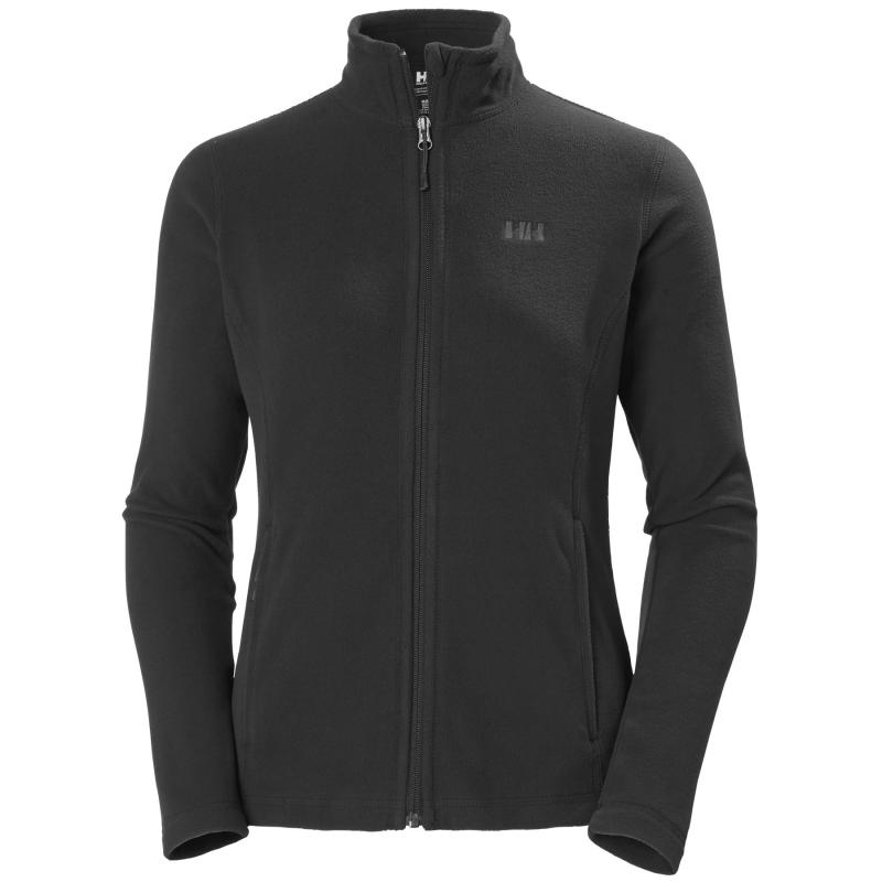 Helly Hansen Daybreaker  Fleece Jakke  Dame  Sort i Store Plus Size Størrelser