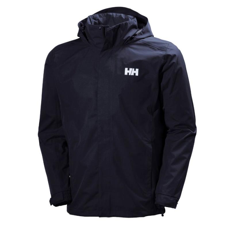 Helly Hansen Dubliner Regnjakke til Herre - Navy