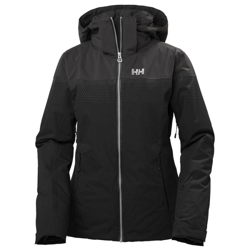 Helly Hansen Motionista Lifaloft Skijakke til Damer - Sort