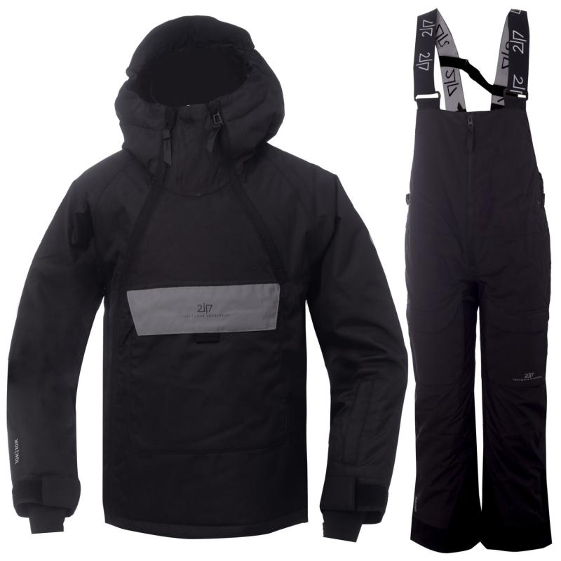 2117   Sweden Lillhelm Tjade  Skisæt  Junior  Sort i Store Plus Size Størrelser