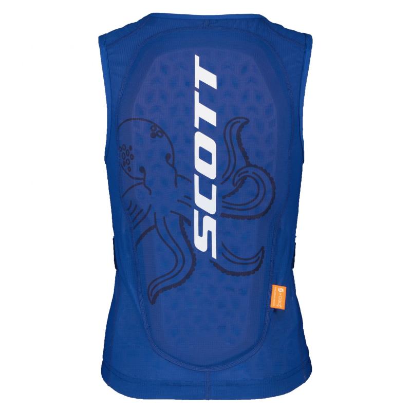 Scott Airflow Junior Rygskjold - Blå i Plus Size
