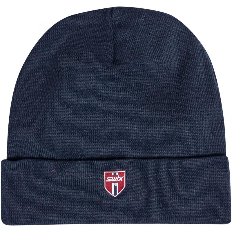 Swix Blizzard Heritage Beanie - Navy Hue til Damer
