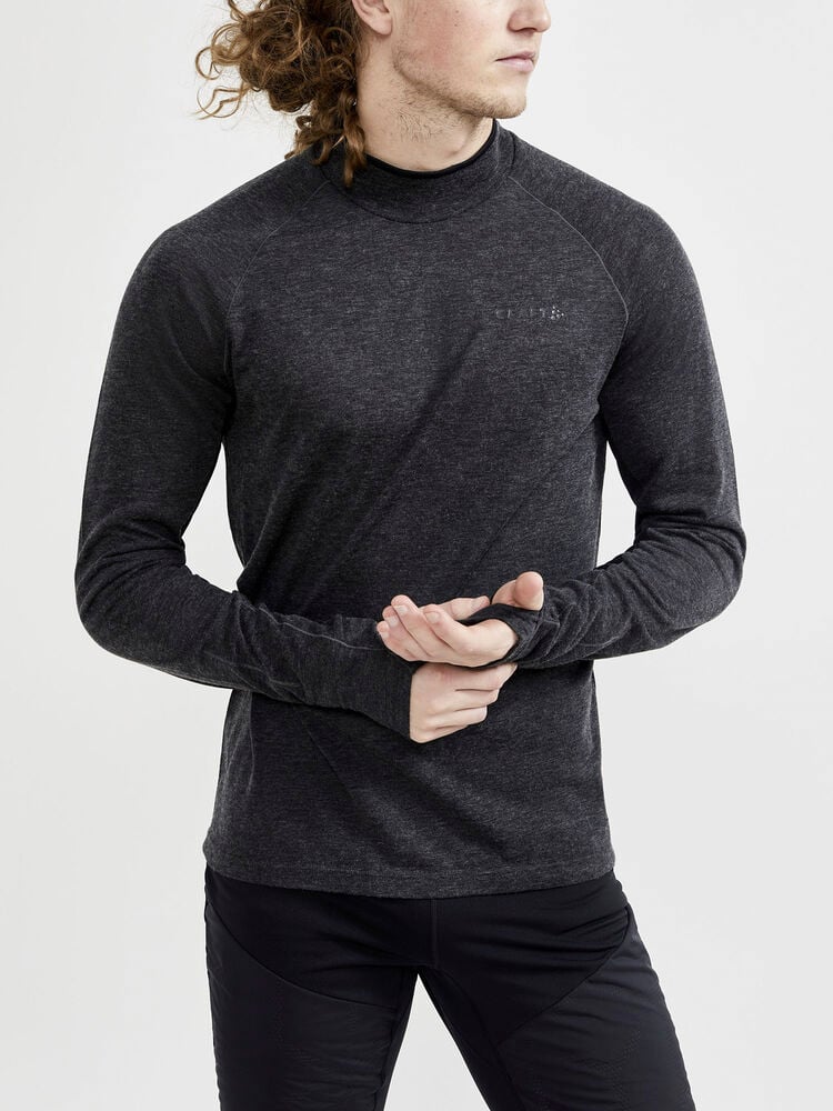 Adv Trail Subzero Wool Løbetrøje i Store Plus Size Størrelser