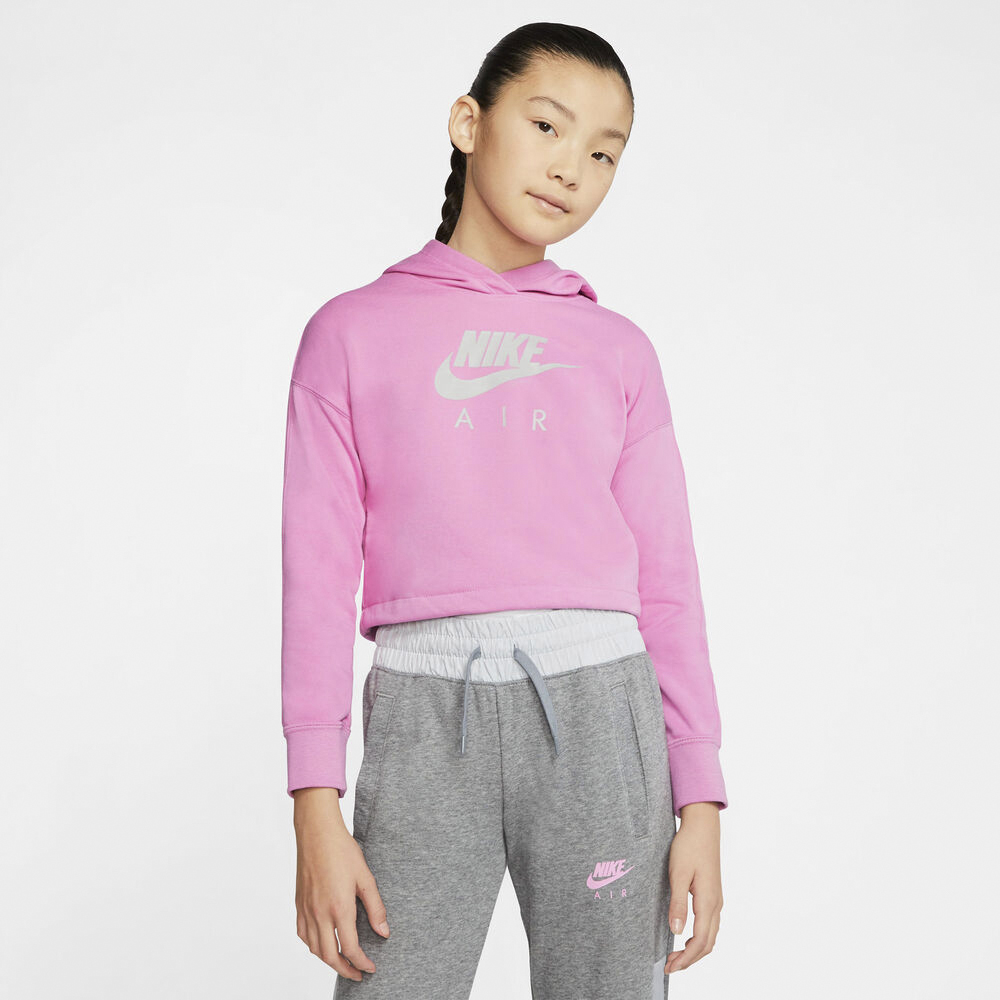 Air Cropped Haettetroje i Store Plus Size Størrelser