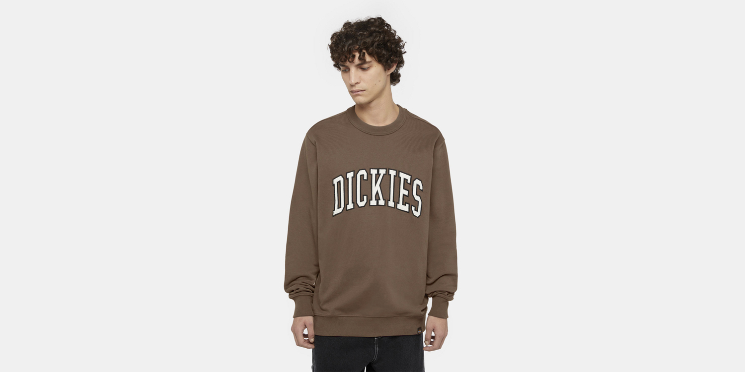 Aitkin Sweatshirt Mushroom Cloud i Store Plus Size Størrelser