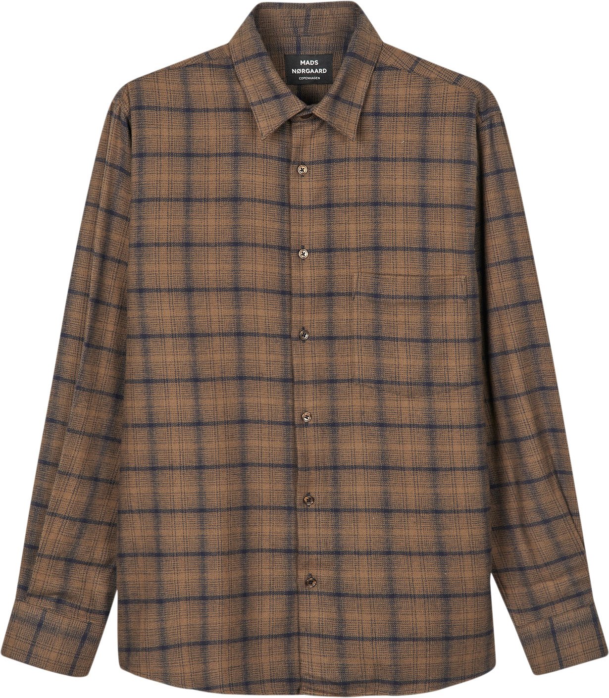 Alaska Flannel Check Sune Shirt i Store Plus Size Størrelser