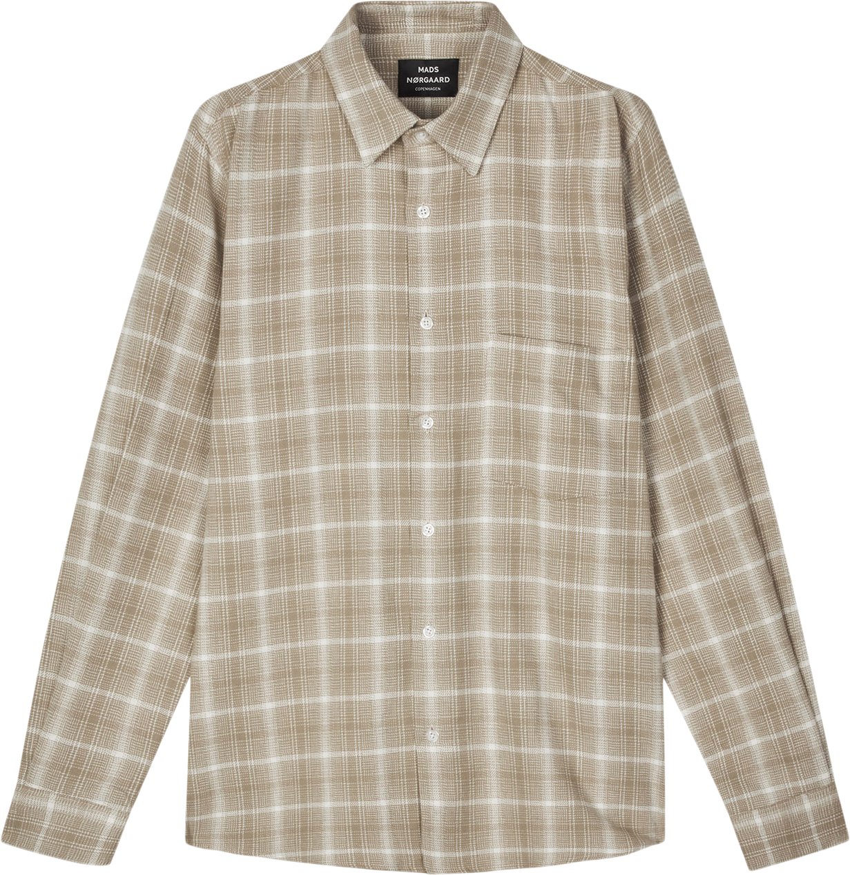 Alaska Flannel Check Sune Shirt i Store Plus Size Størrelser