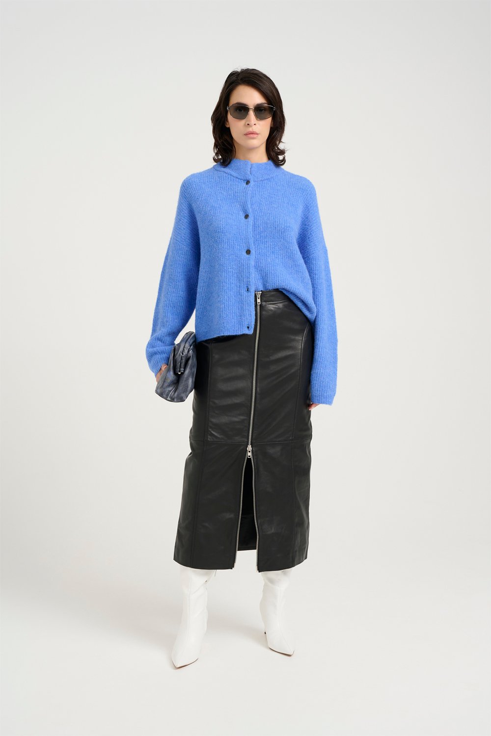 Alphagz Short Cardigan i Store Plus Size Størrelser