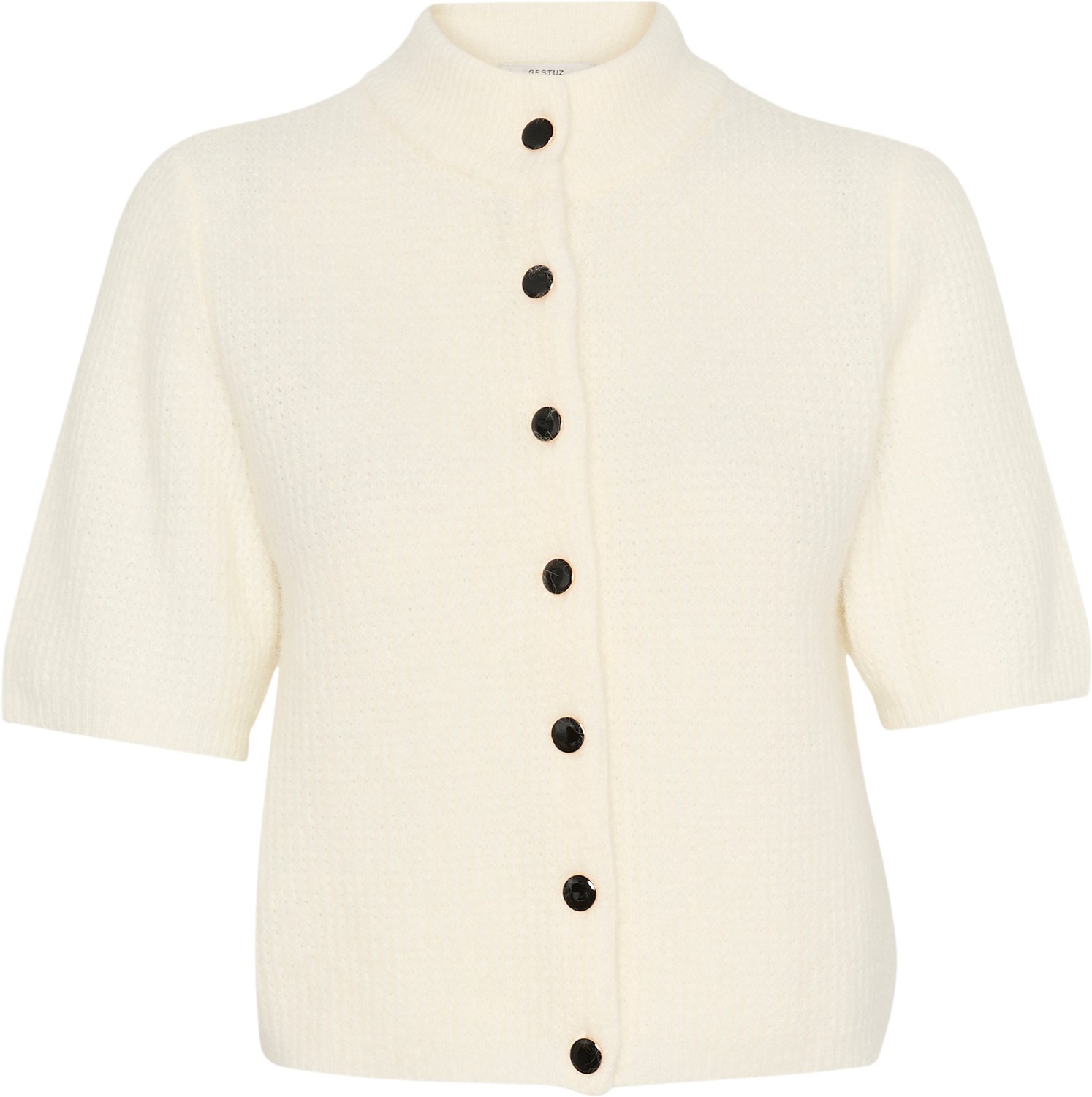 Alphagz Ss Short Cardigan Noos i Store Plus Size Størrelser