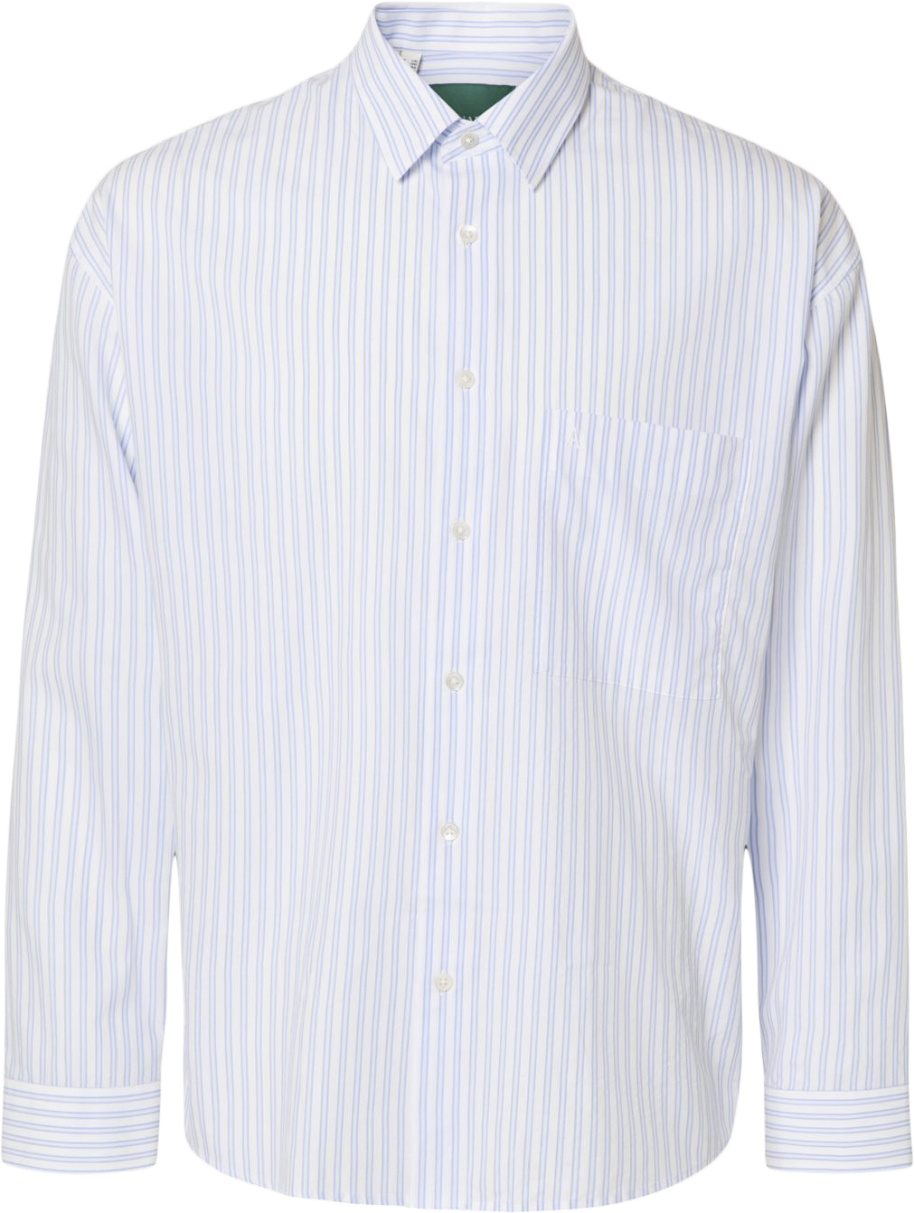 Anrrelaxroarpoplin Shirt Ls i Store Plus Size Størrelser