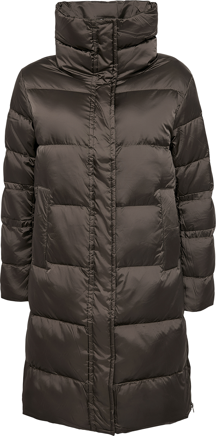 Aria New Water Repellant Down Coat Darien i Store Plus Size Størrelser