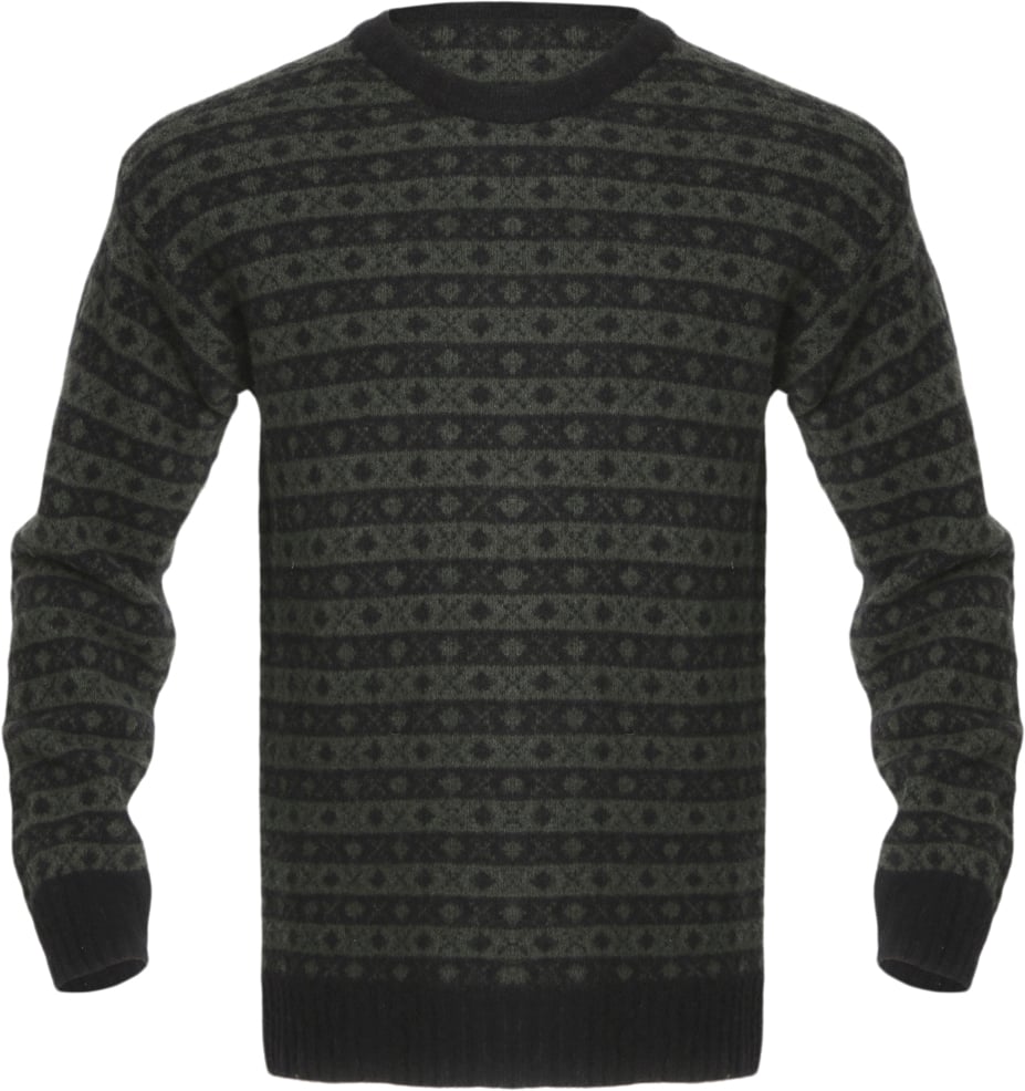 Asivik Hjelm Lambswool Sweater  Herre i Store Plus Size Størrelser