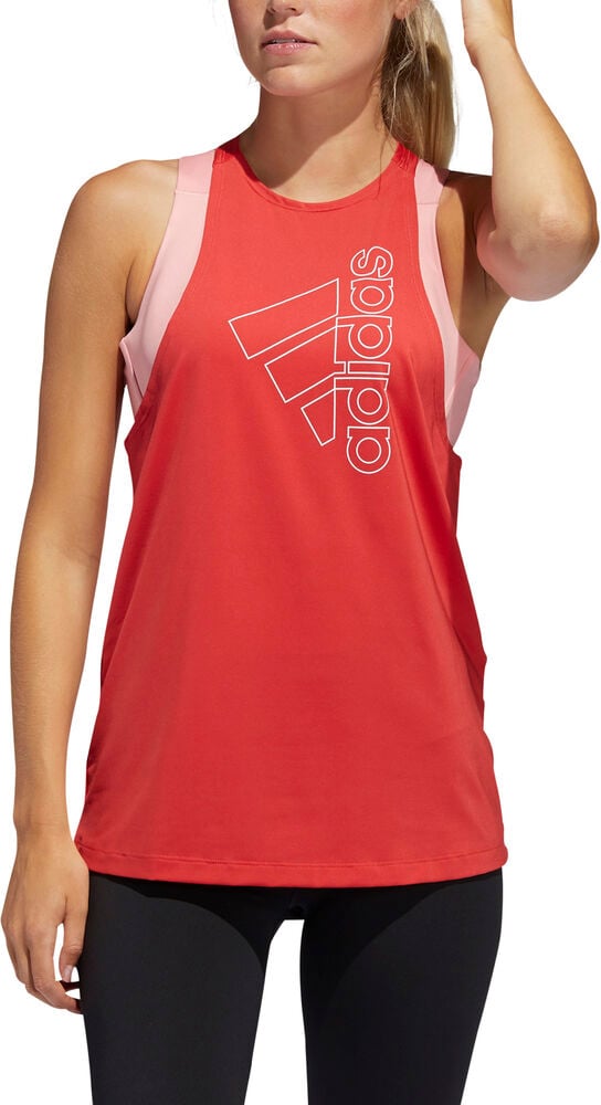 Badge Of Sport Tank Top i Store Plus Size Størrelser