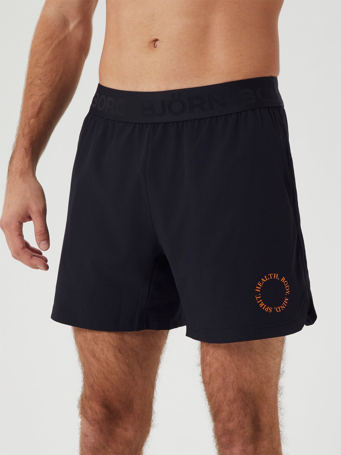 Borg Gym Short Shorts i Store Plus Size Størrelser