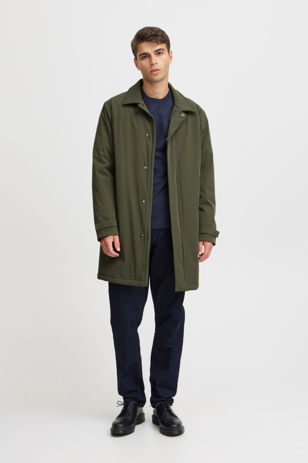 Cfclark   Padded Trench Coat i Store Plus Size Størrelser