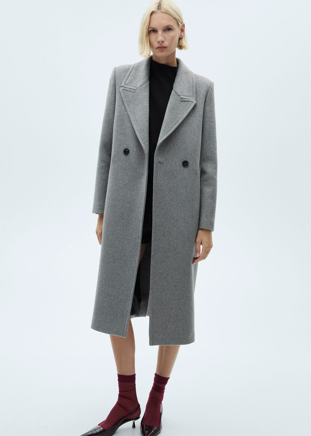 Coat  Eye i Store Plus Size Størrelser