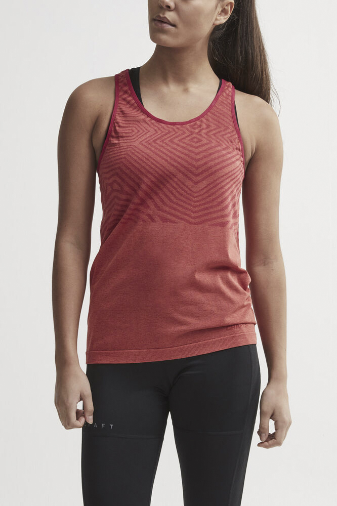 Cool Comfort She Racerback Baselayer Top i Store Plus Size Størrelser