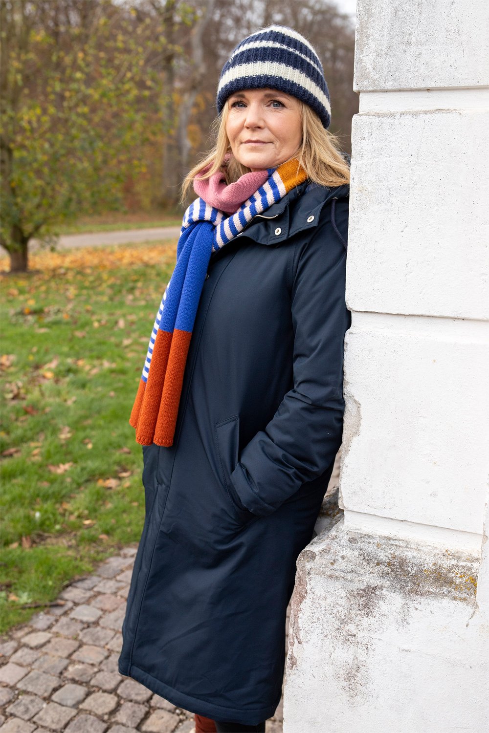 Danemargrethe Winter Coat i Store Plus Size Størrelser