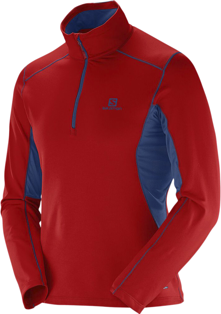 Discovery Activ Half Zipmatador i Store Plus Size Størrelser