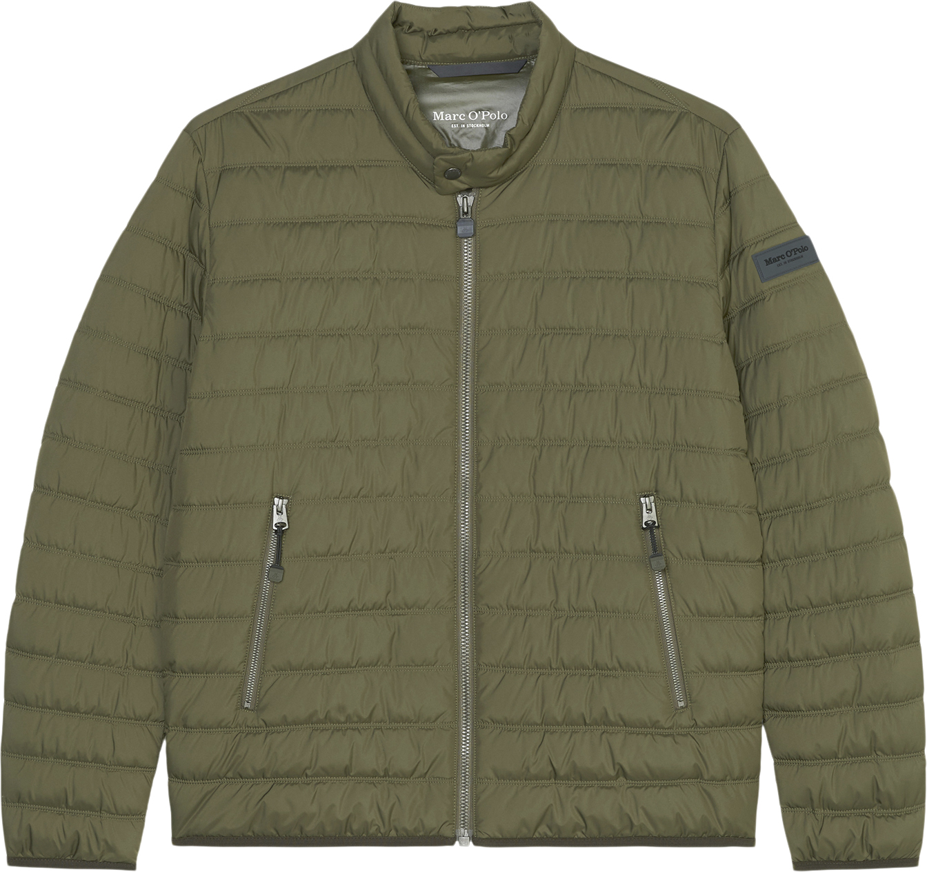 Jacket  Sdnd  Twin Needle  Biker Co i Store Plus Size Størrelser