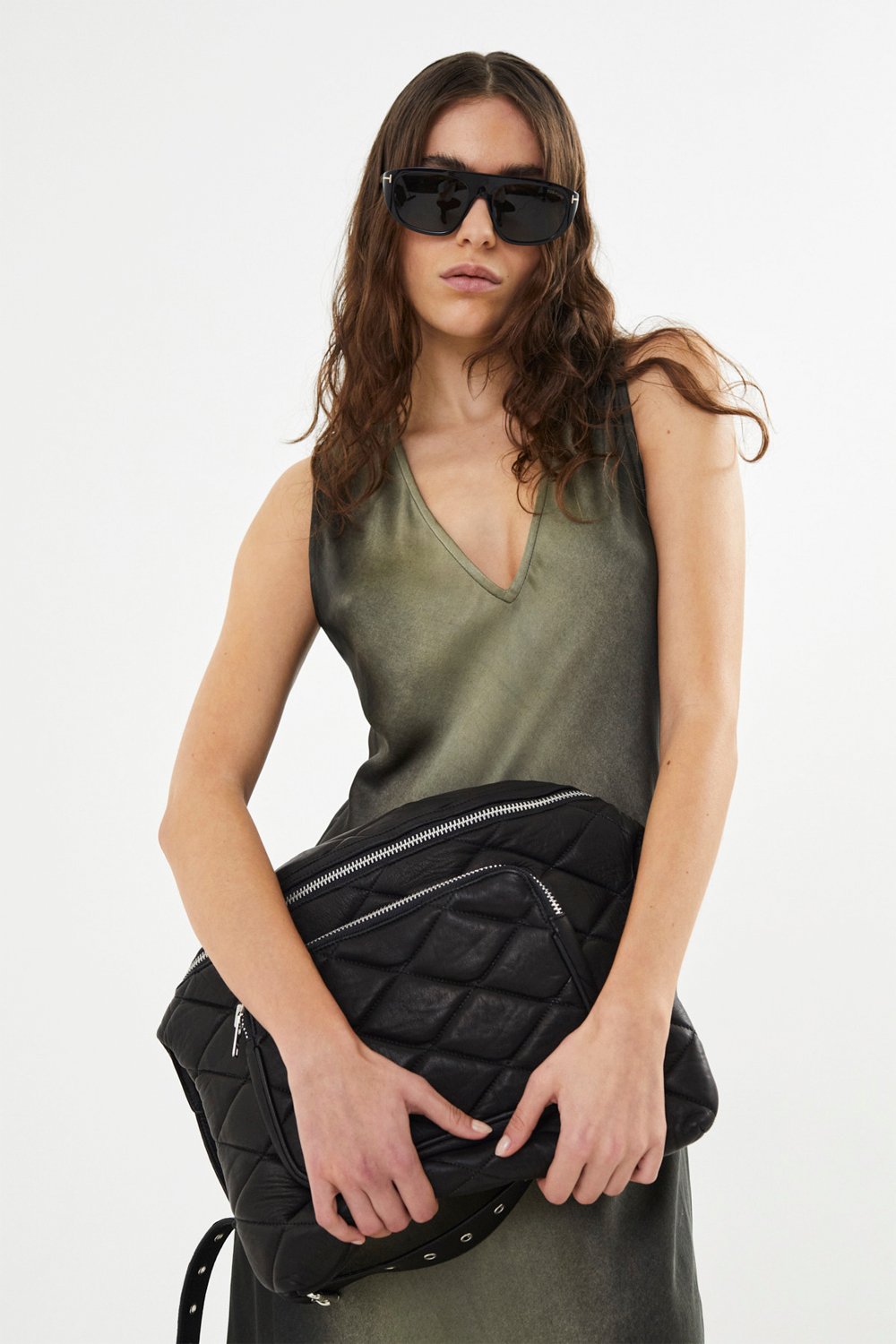 Leather Bum Bag X Lykkemai i Store Plus Size Størrelser