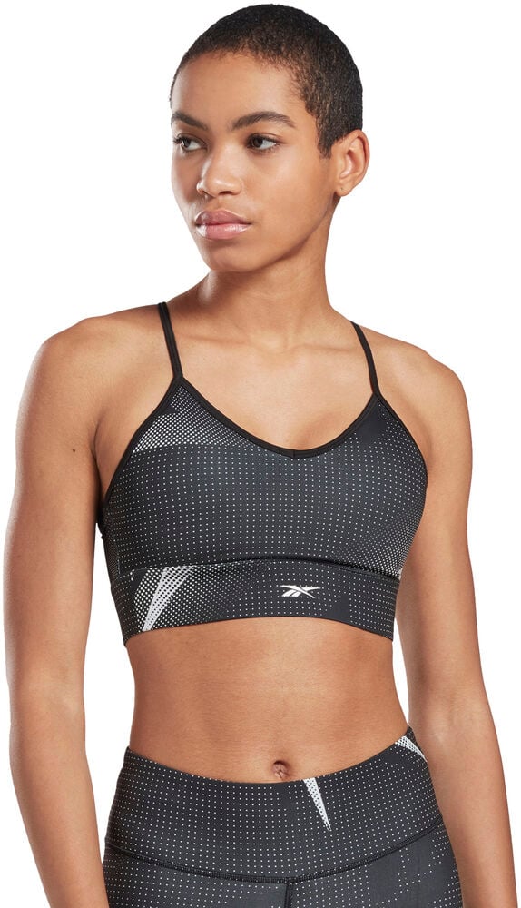 Meet You There Aop Triback Sports Bh i Store Plus Size Størrelser