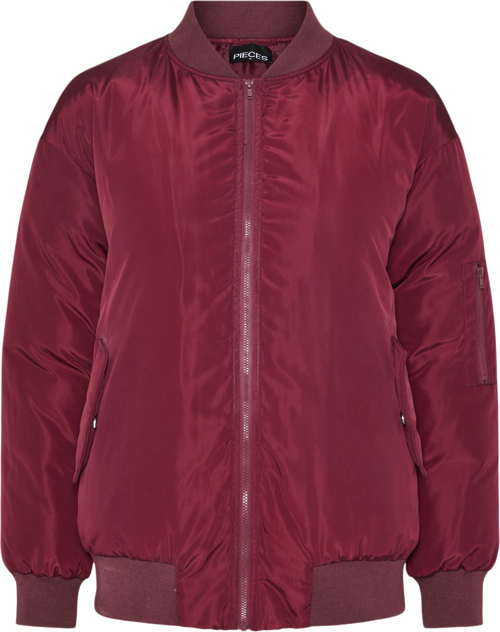 Pcaster Ls Bomber Jacket D D i Store Plus Size Størrelser