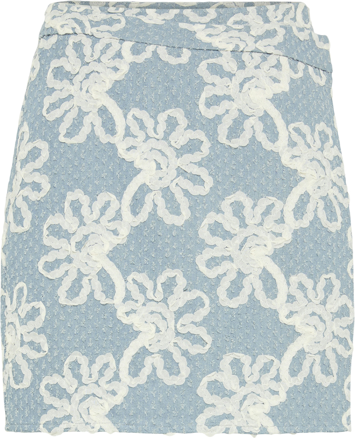 Pclibbey Mw Mini Denim Skirt D D i Store Plus Size Størrelser
