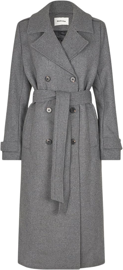 Shaymd Coat i Store Plus Size Størrelser