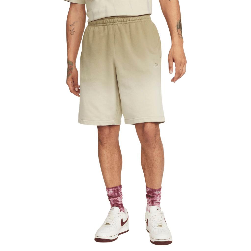 Sportswear French Terry Dip Dyed Shorts i Store Plus Size Størrelser