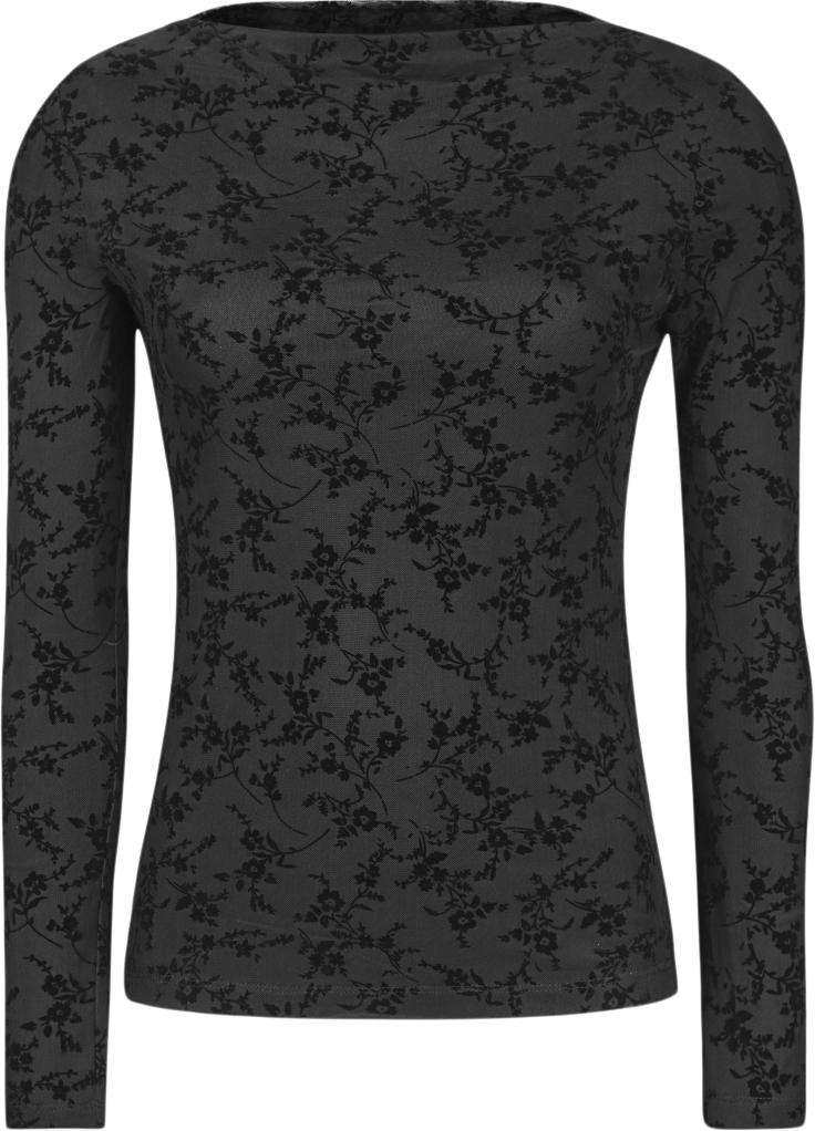 Srtalula Boatneck Top i Store Plus Size Størrelser