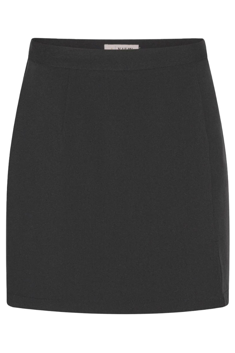 -view Nederdel Annali Skirt Black i Store Plus Size Størrelser