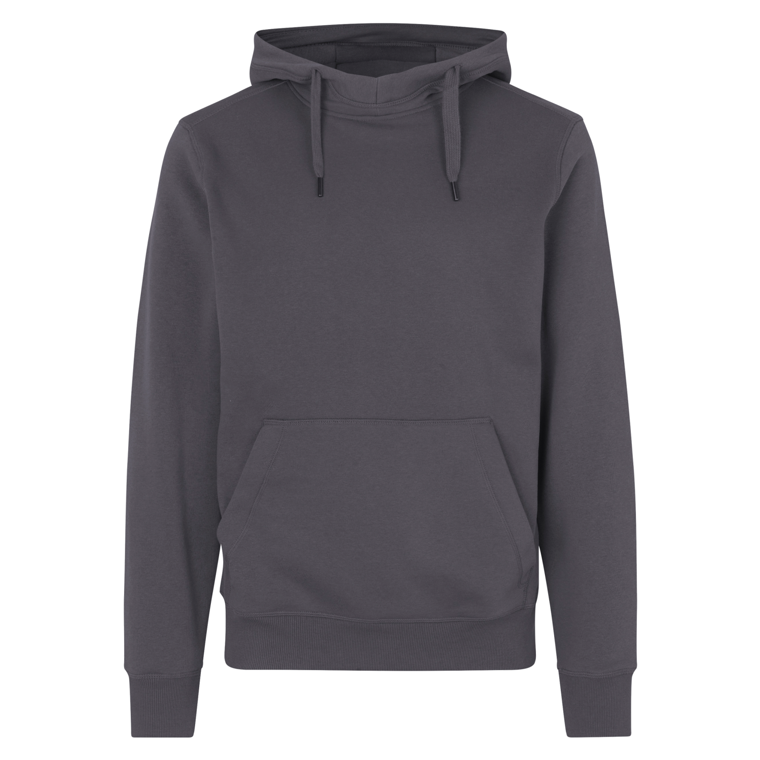 Core Herre Hættetrøje Silver Grey   i Store Plus Size Størrelser