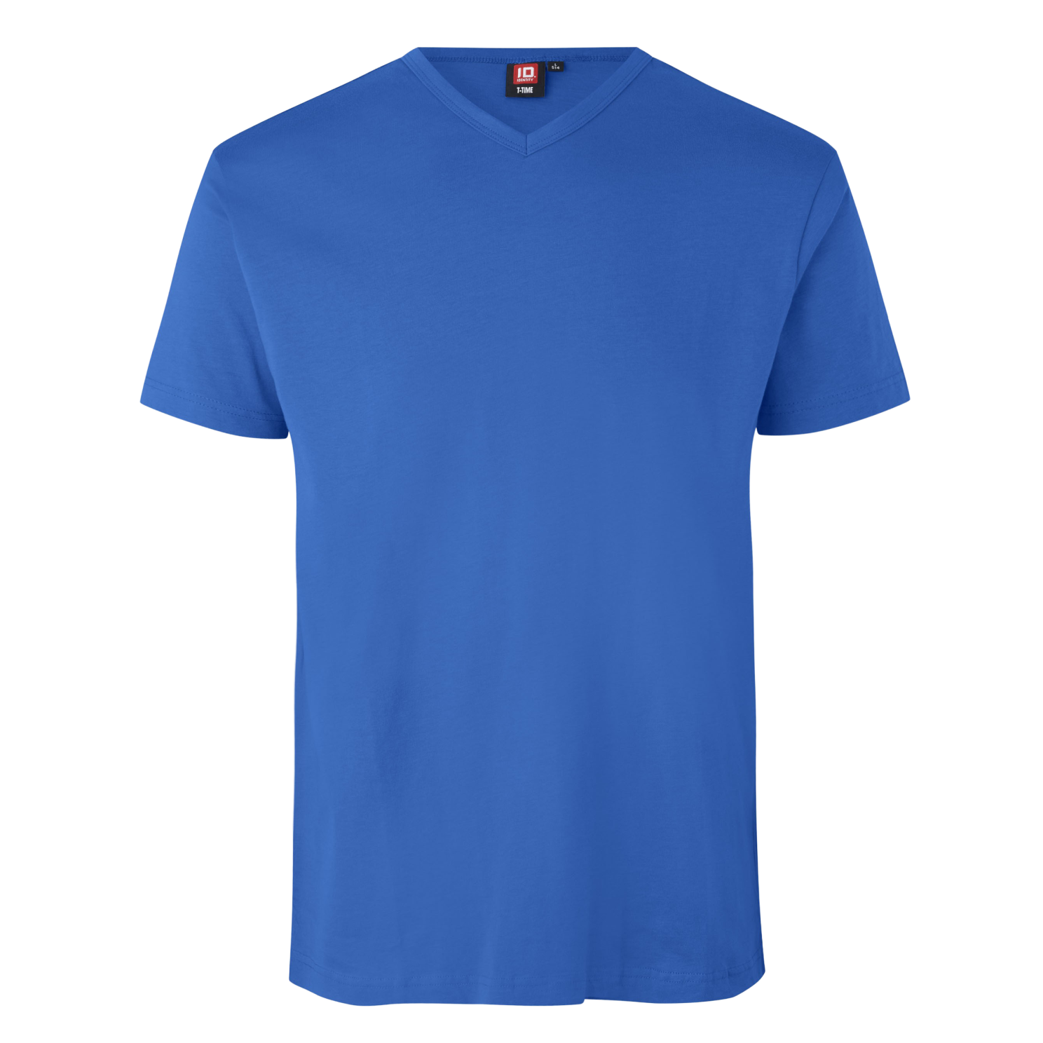 -time Herre  -shirt Azur    i Store Plus Size Størrelser