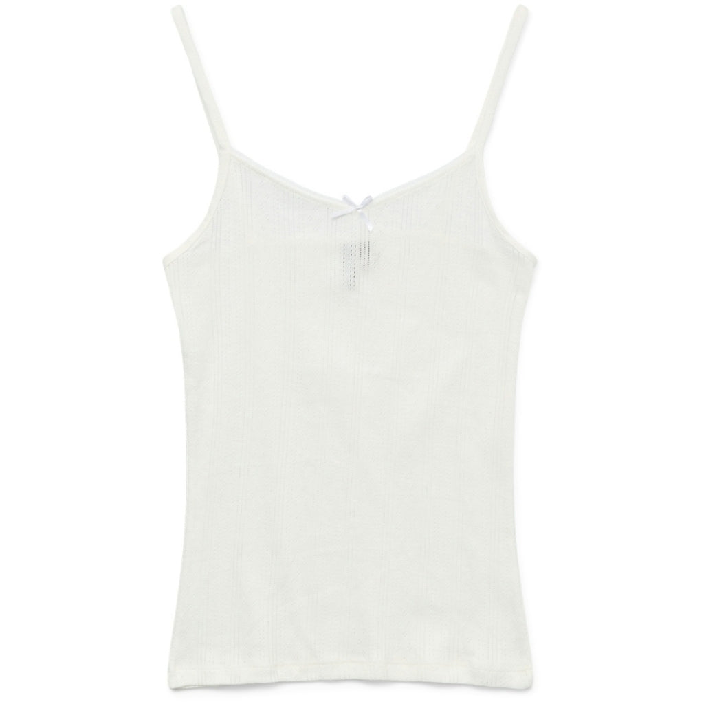 Ver Moda Dame Top Vmlisa Snow White i Store Plus Size Størrelser