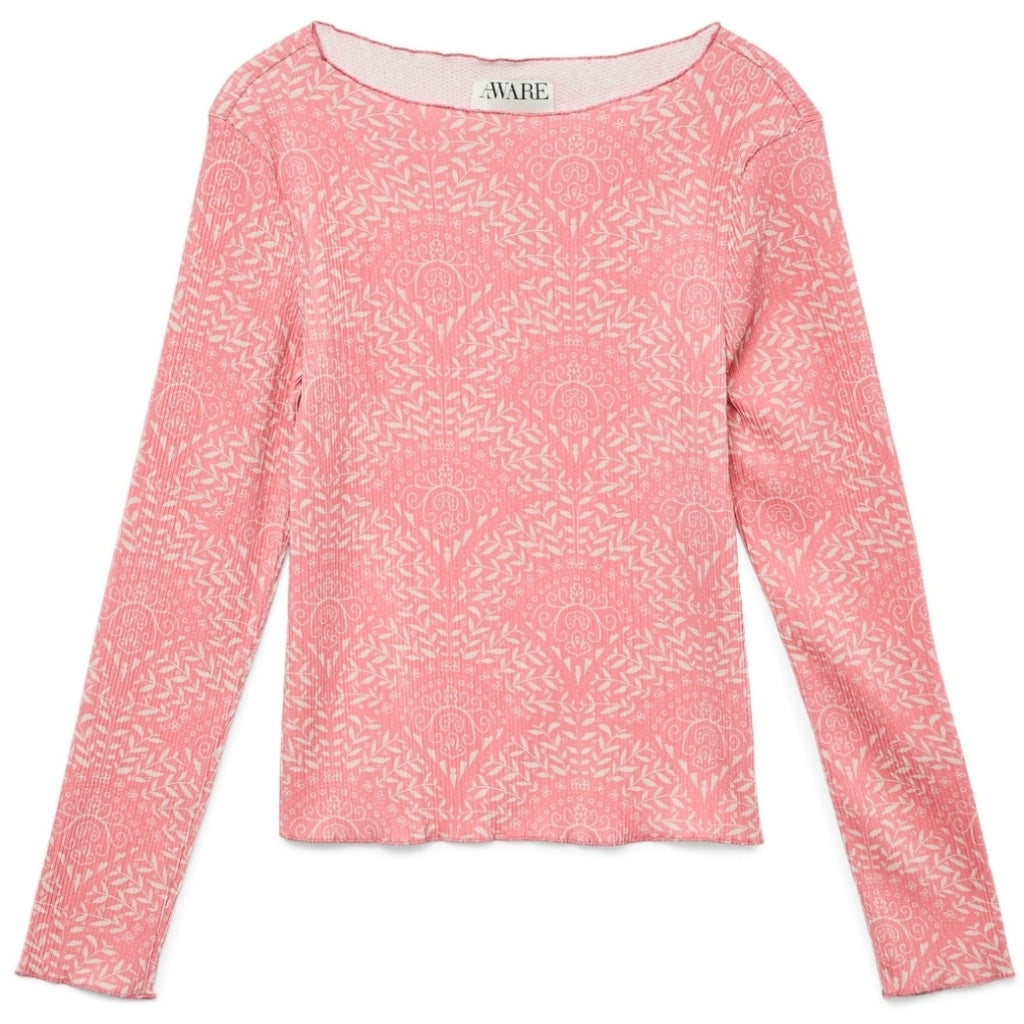 Vero Moda Dame Bluse Vmjulia Tea Rose Sasha i Store Plus Size Størrelser