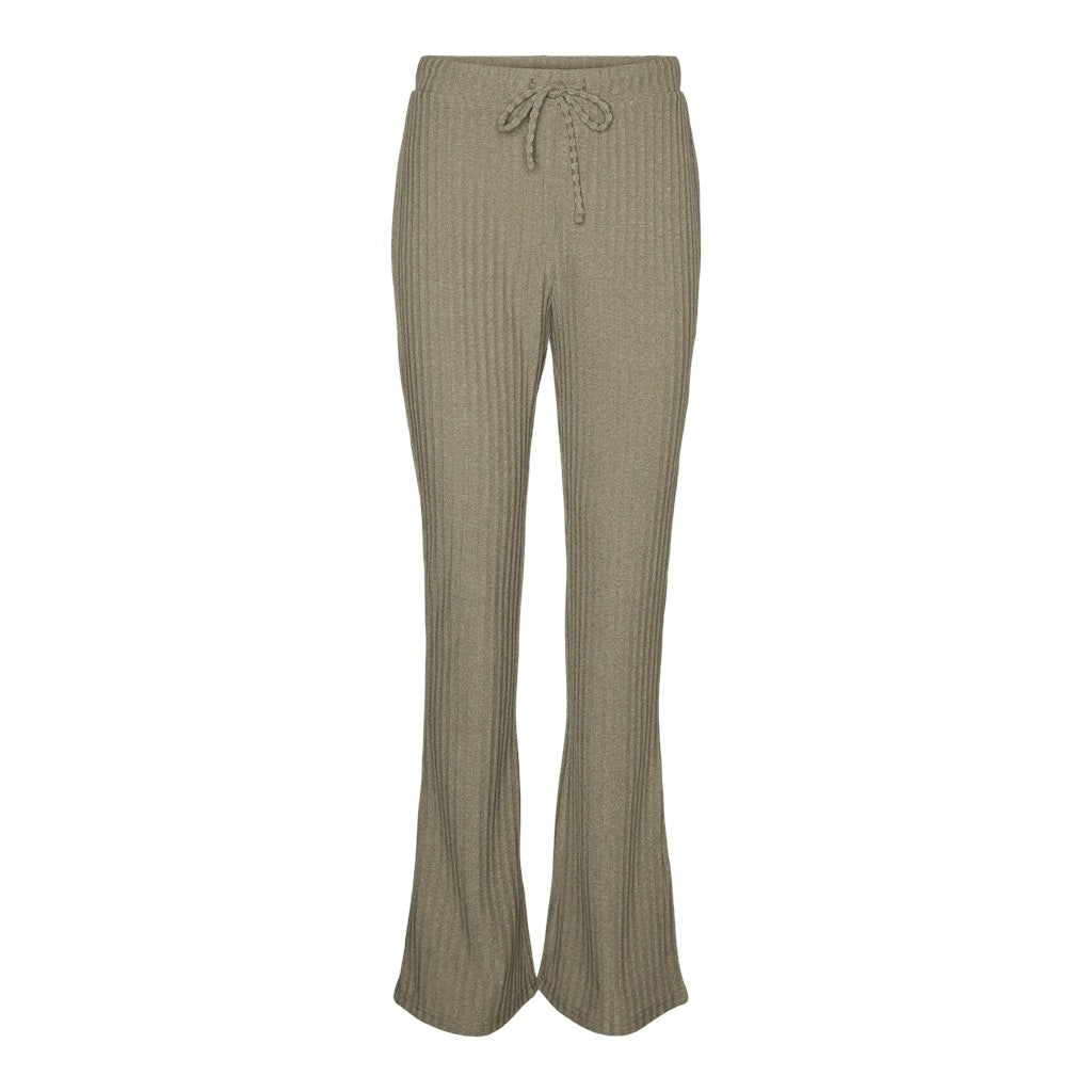 Vero Moda Dame Bukser Vmbritt Laurel Oak Melange i Store Plus Size Størrelser