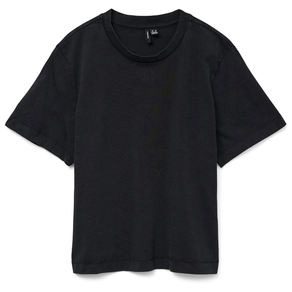 Vero Moda Dame  -shirt Vmsigne Black Infinity i Store Plus Size Størrelser