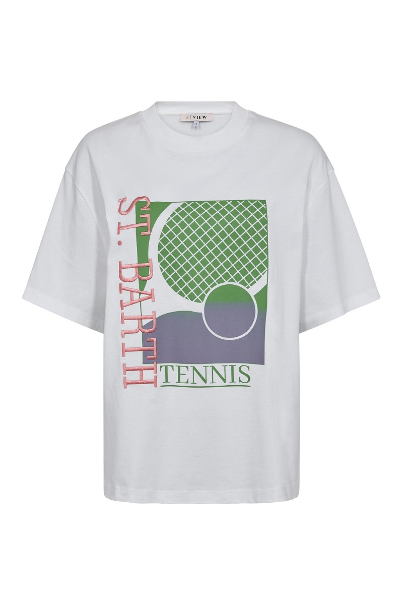 -view  -shirt Best Barth White i Store Plus Size Størrelser