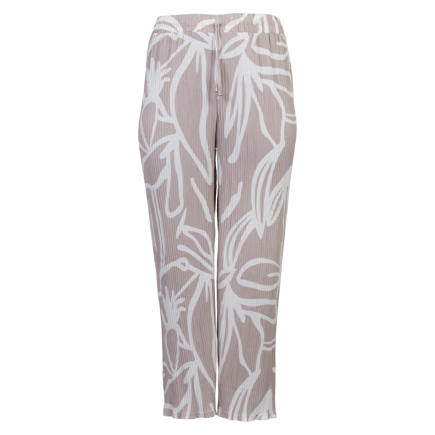 Anyway Dame Bukser Khaki     i Store Plus Size Størrelser