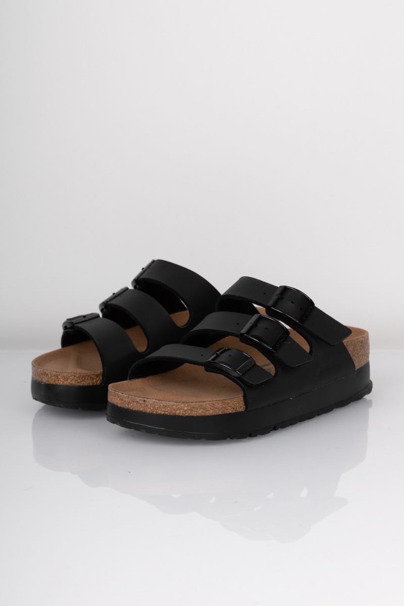 Birkenstock Sandal Florida Iii Flex Platform   Black i Store Plus Size Størrelser
