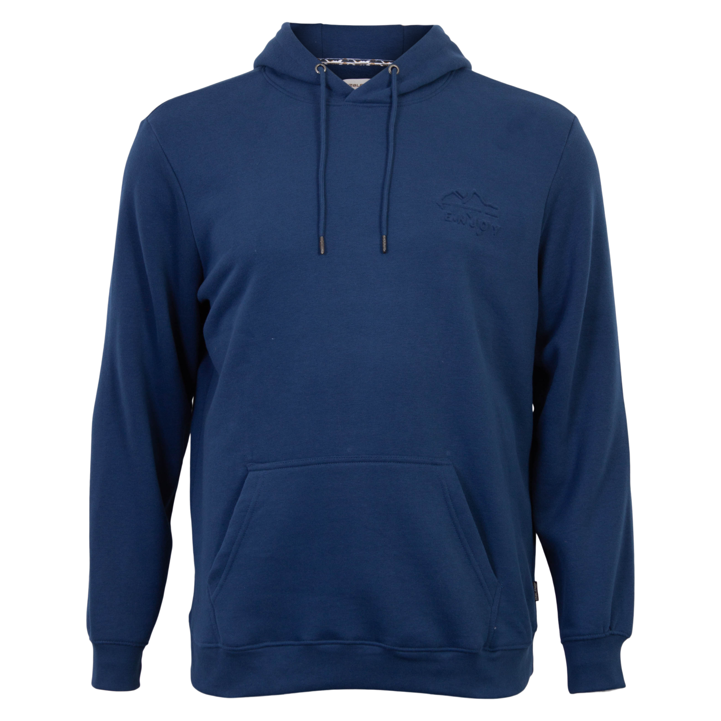 Blend Herre Hættetrøje Plus Size - Blå Komfortabel Hoodie