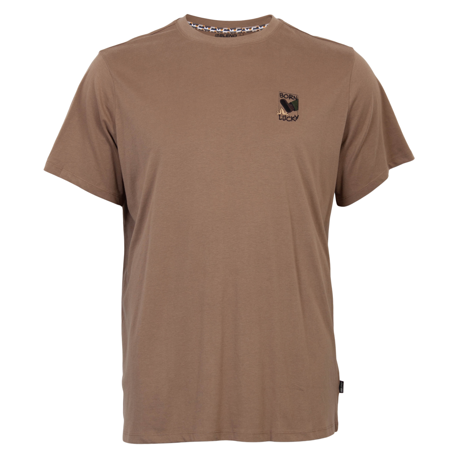 Blend Herre  -shirt Plus Size Otter    i Store Plus Size Størrelser