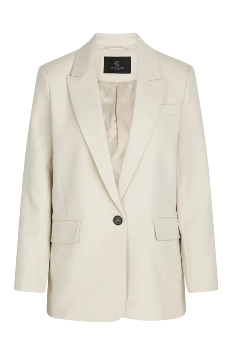 Bruuns Bazaar Blazer Cindysus Frida Blazer Kit i Store Plus Size Størrelser