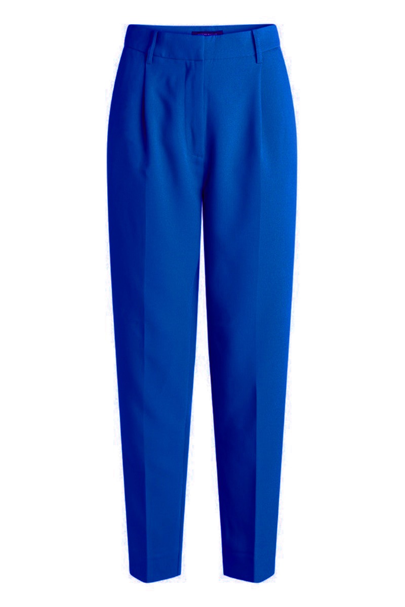 Bruuns Bazaar   Lykke Women Cindysus Ciry Pants Royal Blue i Store Plus Size Størrelser